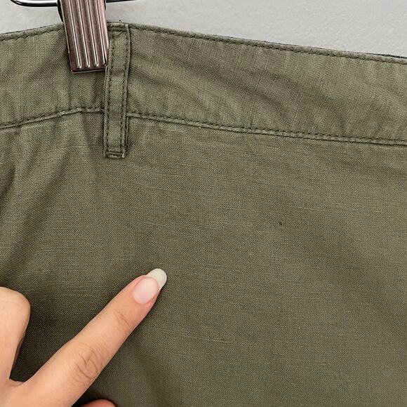 Faherty Green Malibu Short Linen Blend Chino Lightweight Casual Summer Size 40 - Picture 11 of 11